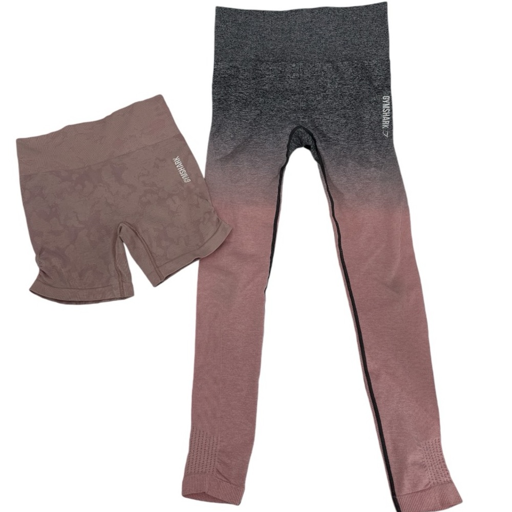 Gymshark Leggings & Shorts Set-Size XS